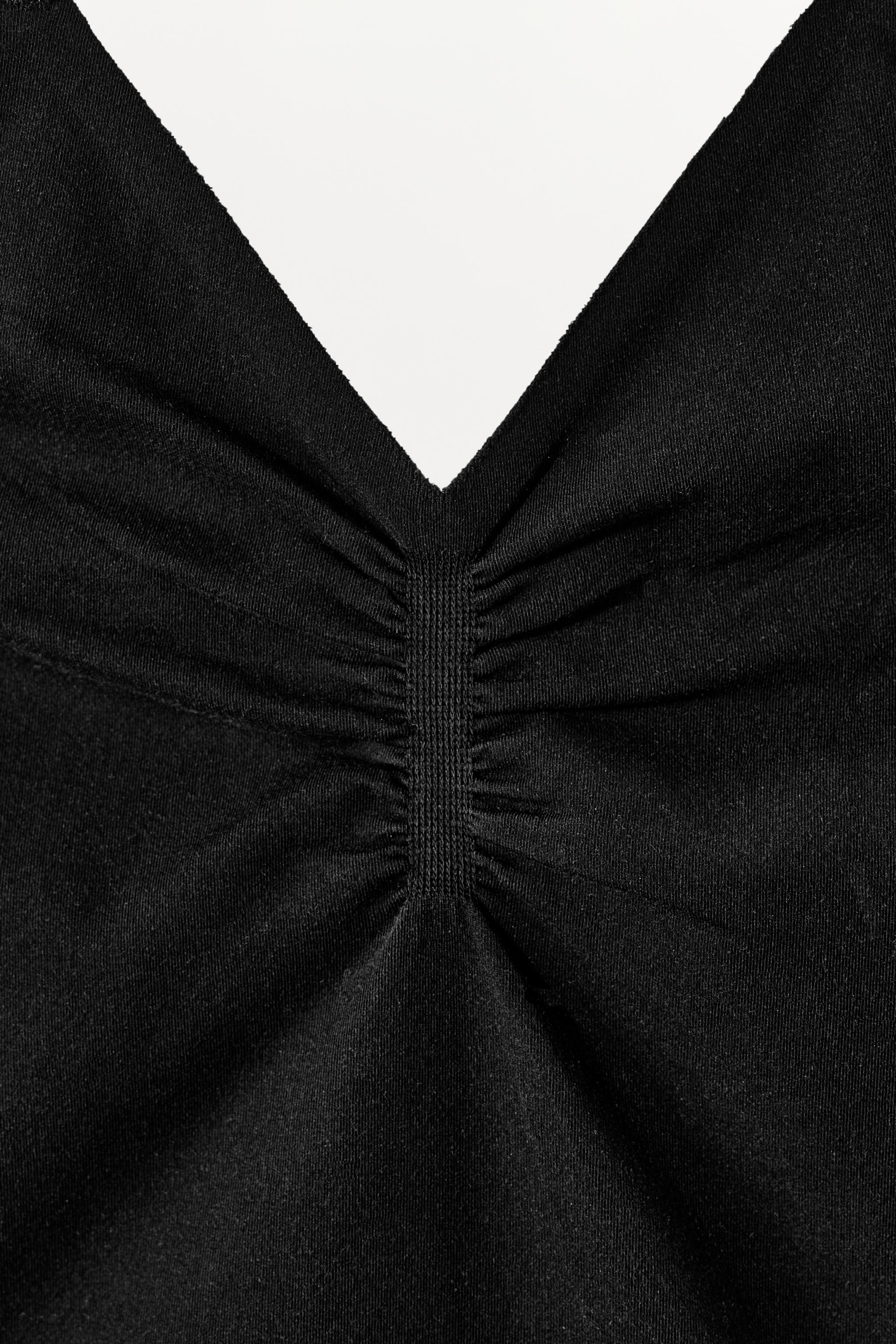 STOCKING-STYLE STRAPPY BODYSUIT